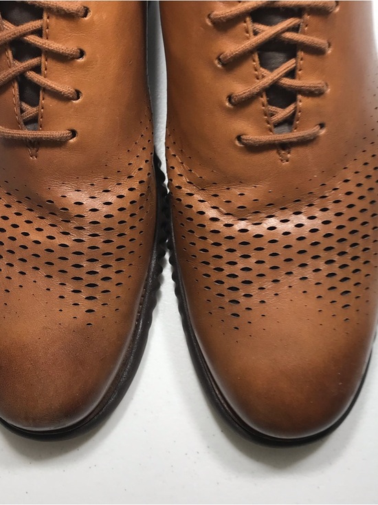 Cole Haan Zero Grand Tan Perforated Leather Oxford Lace-Ups Size 13M main image 15